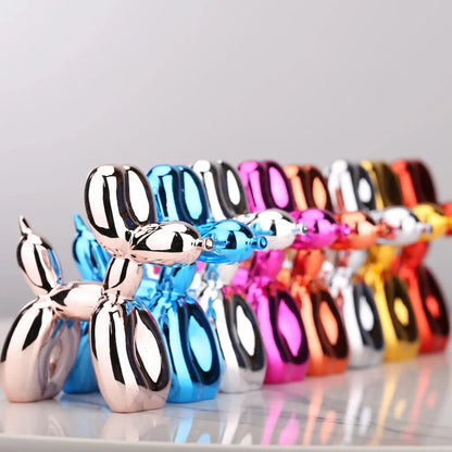 Mini Ceramic Balloon Dog Statue